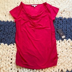NWT Metallic Magenta top size 0X by Jennifer Lopez